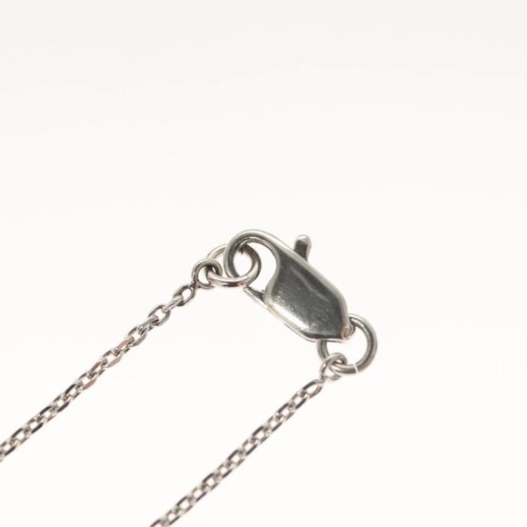 LOUIS VUITTON Pandantif Bois Necklace metal Brown LV Auth - Picture 11 of 14